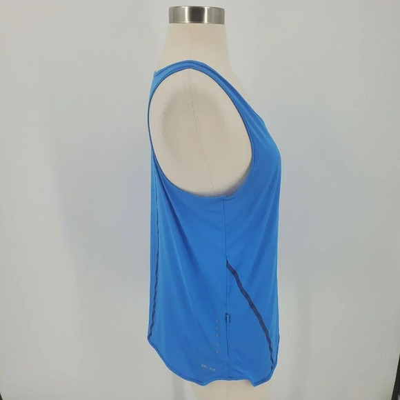 Nike Dri-Fit City Tank Keyhole Sports Tank Top - Picture 4 of 8